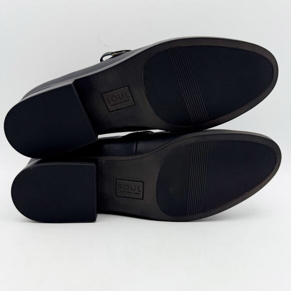 Soul Naturalizer Womens Ramona Mary Jane Flats US 7 Wide EU 37 Black NIB - Picture 12 of 13